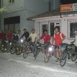 İğneada Bisiklet Turu çıkış öncesi, Poyralı. 2007 Doğada Geçmiş Zamanlar - Hakan Eşme